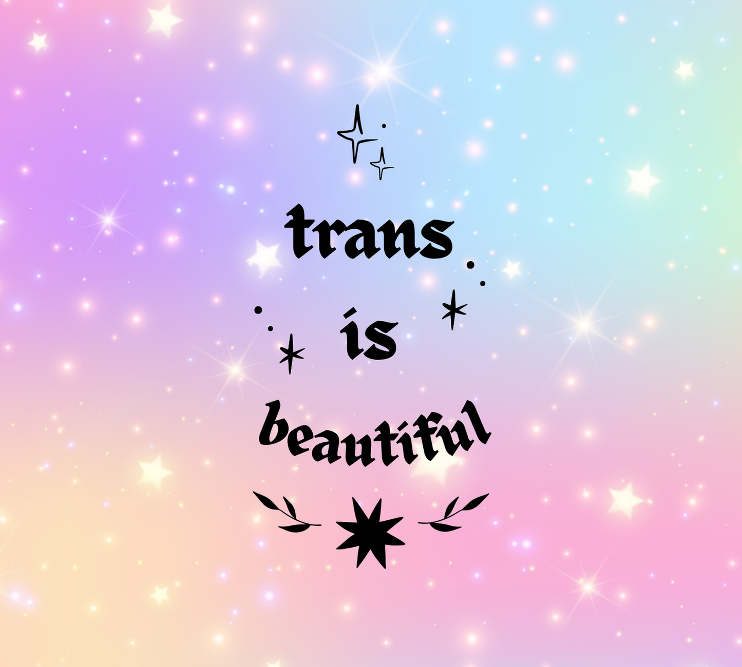 Trans is beautiful Lighter // long neck!