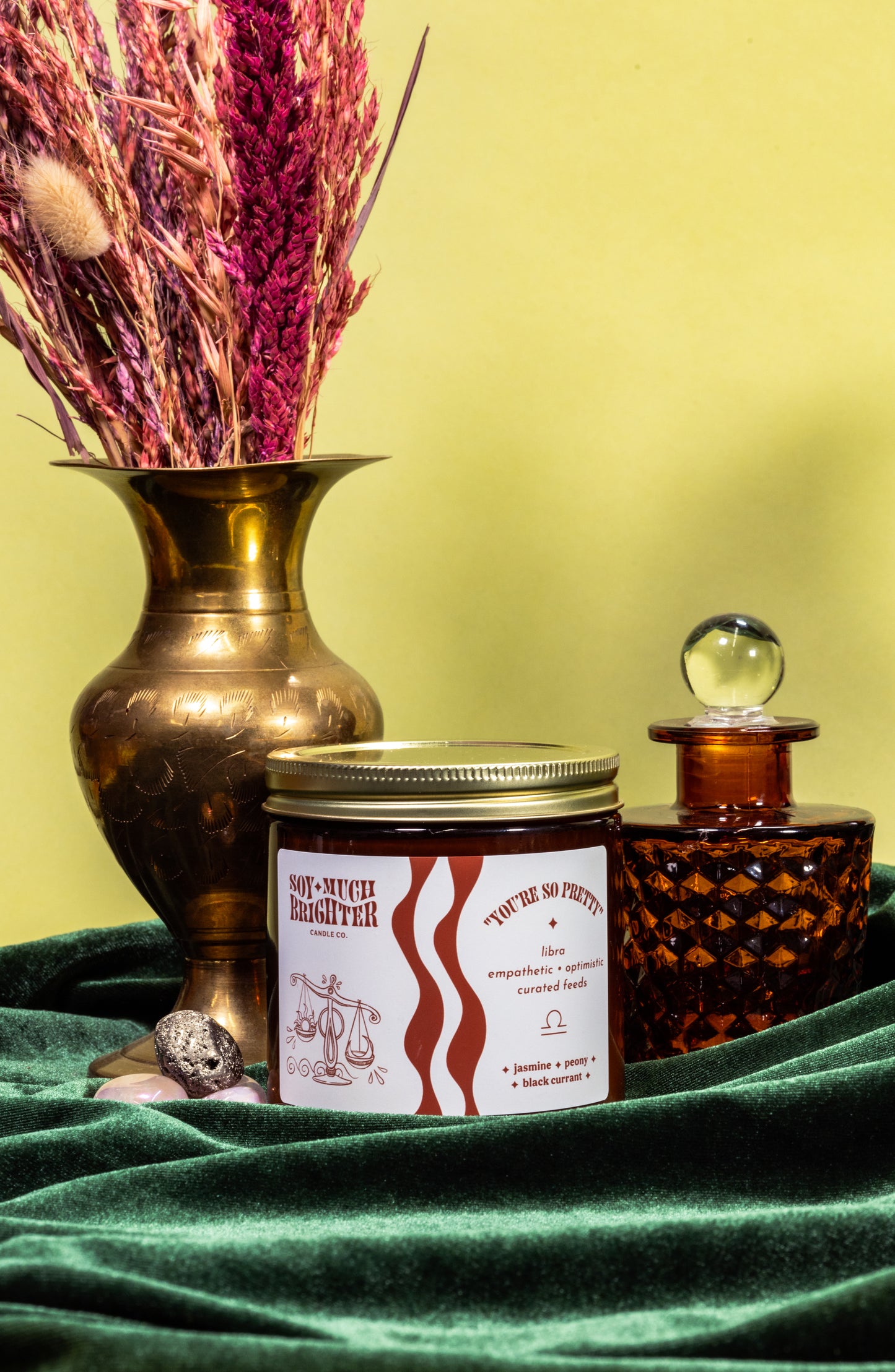 Libra Zodiac Soy Candle