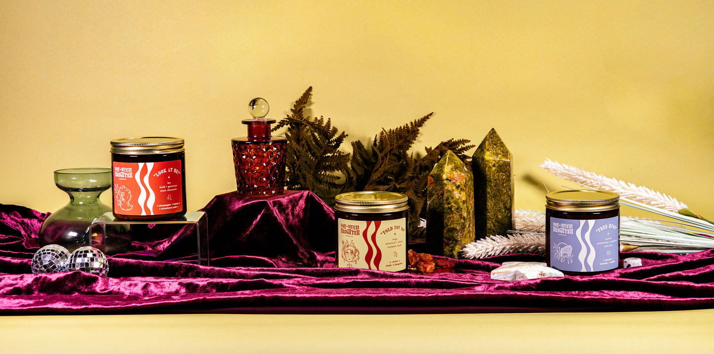 Cancer Zodiac Soy Candle