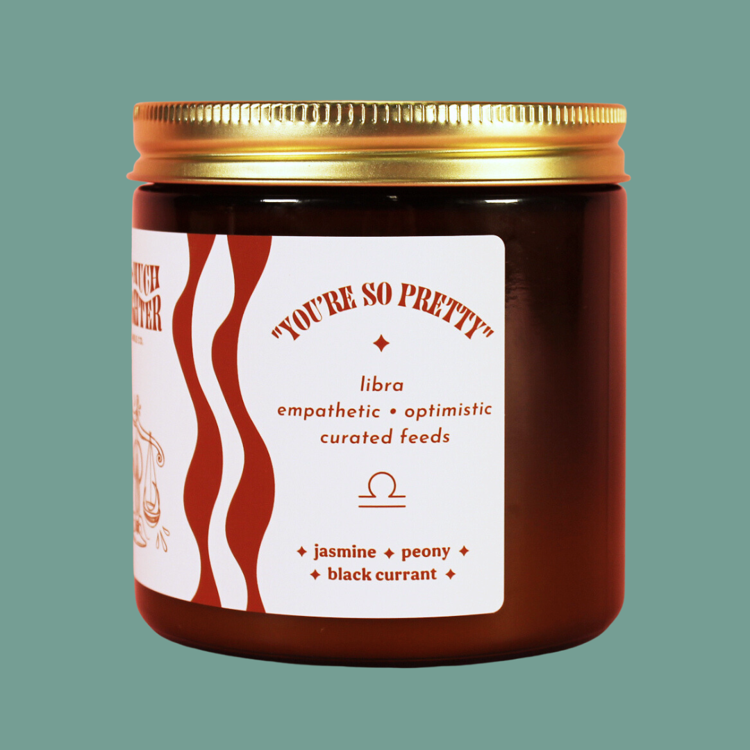 Libra Zodiac Soy Candle