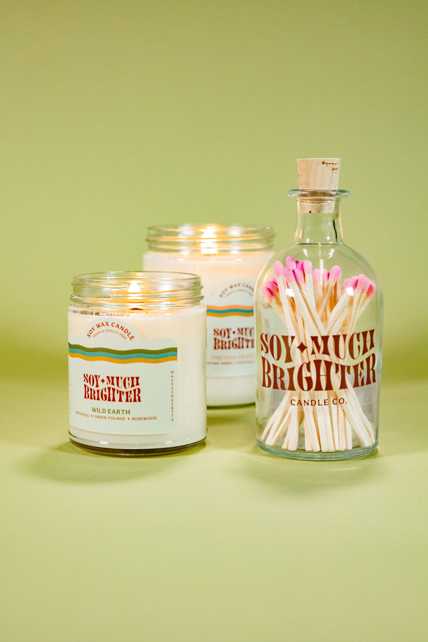 SMB Matches Bottle
