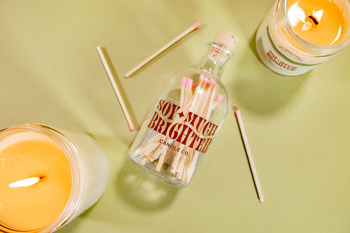 SMB Matches Bottle