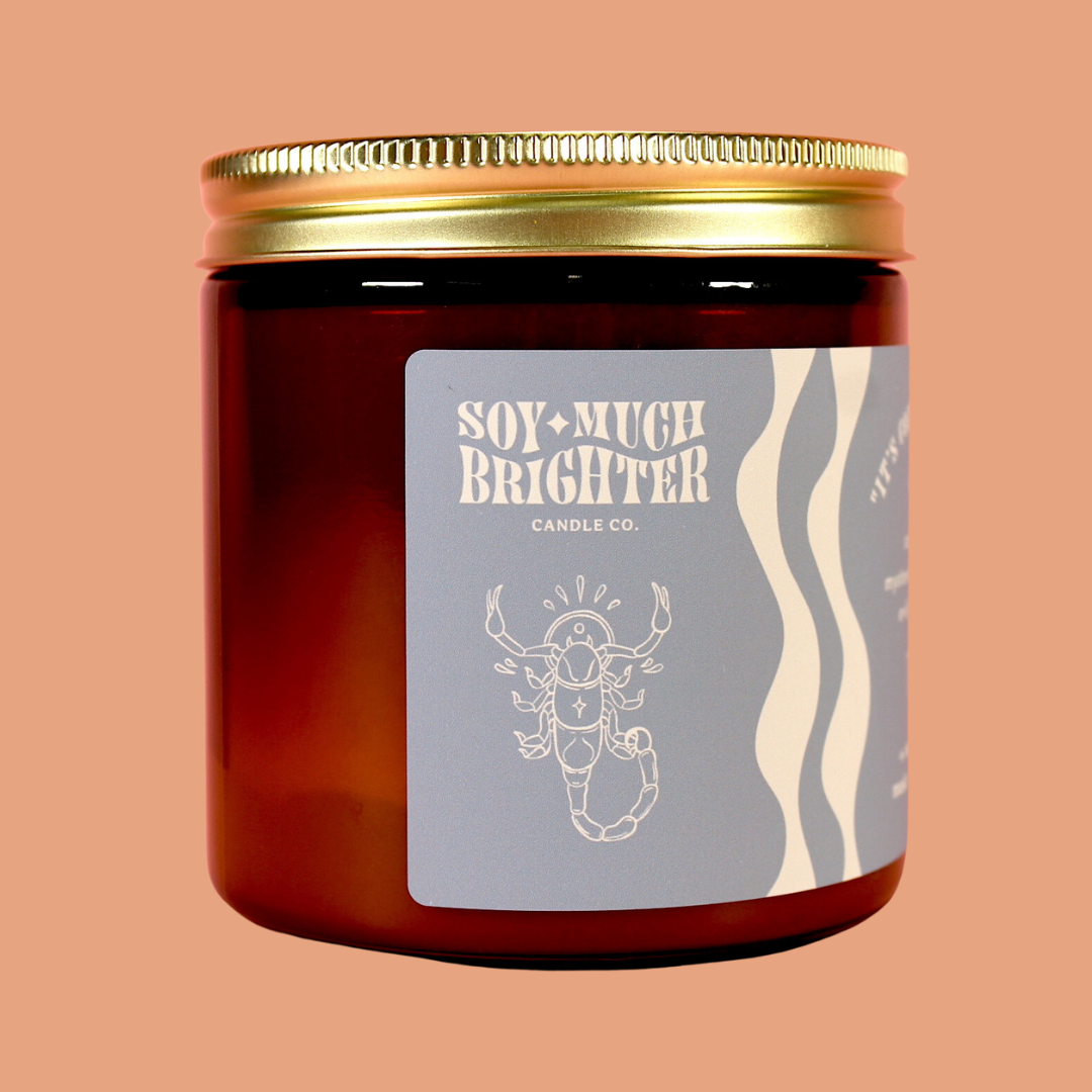 Scorpio Zodiac Soy Candle