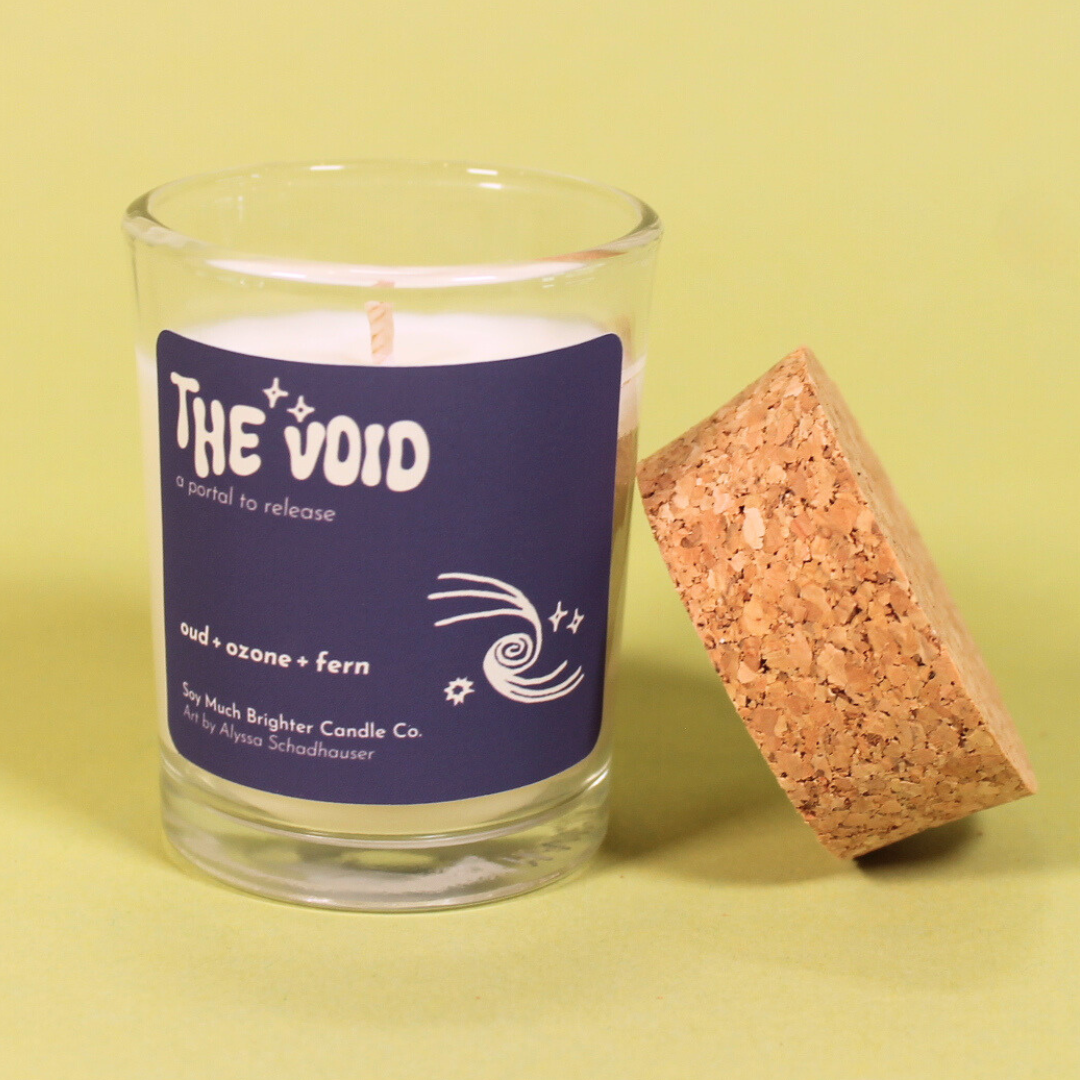 The Void: a portal to release // The Portal Collection // 2oz votive