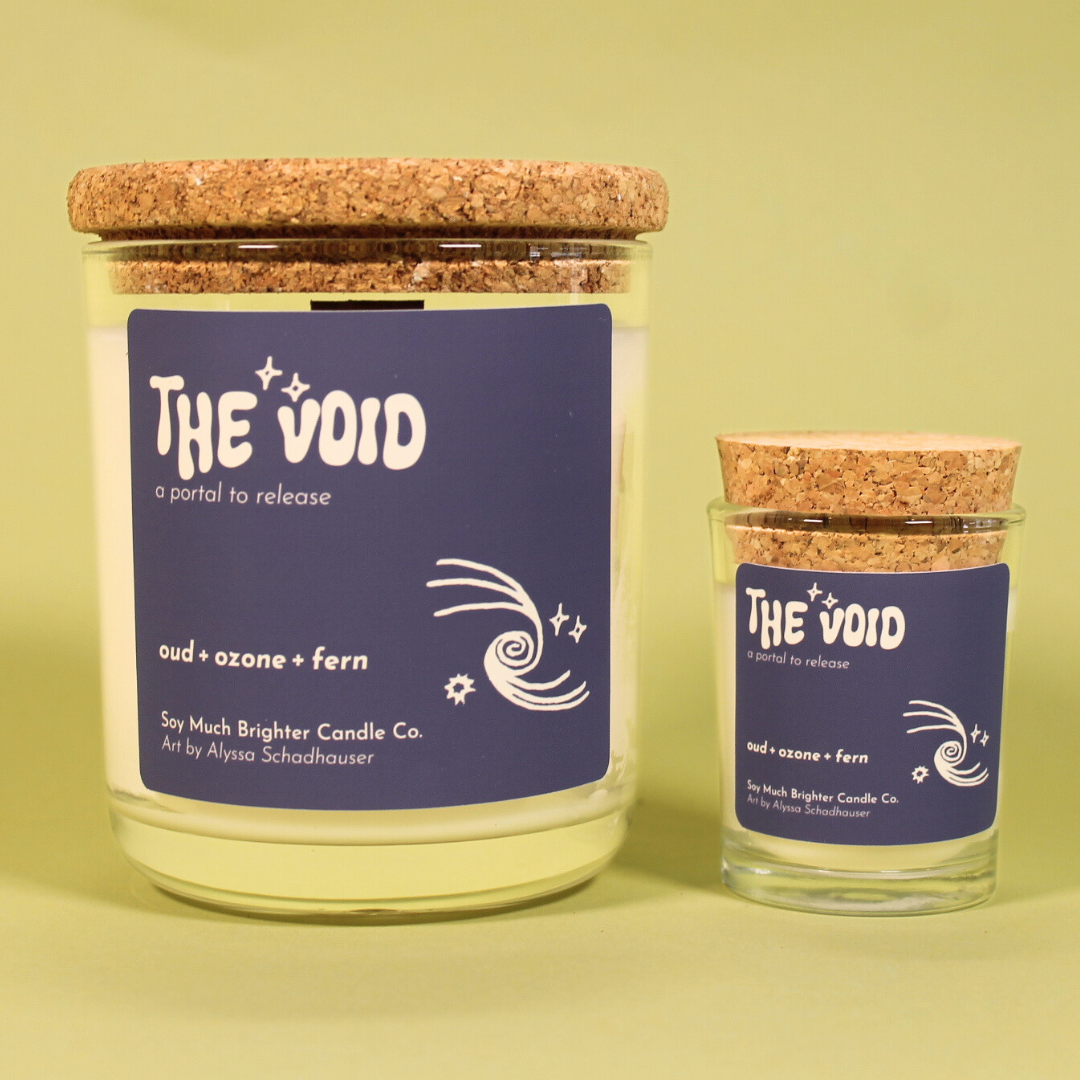 The Void: a portal to release // The Portal Collection // 2oz votive