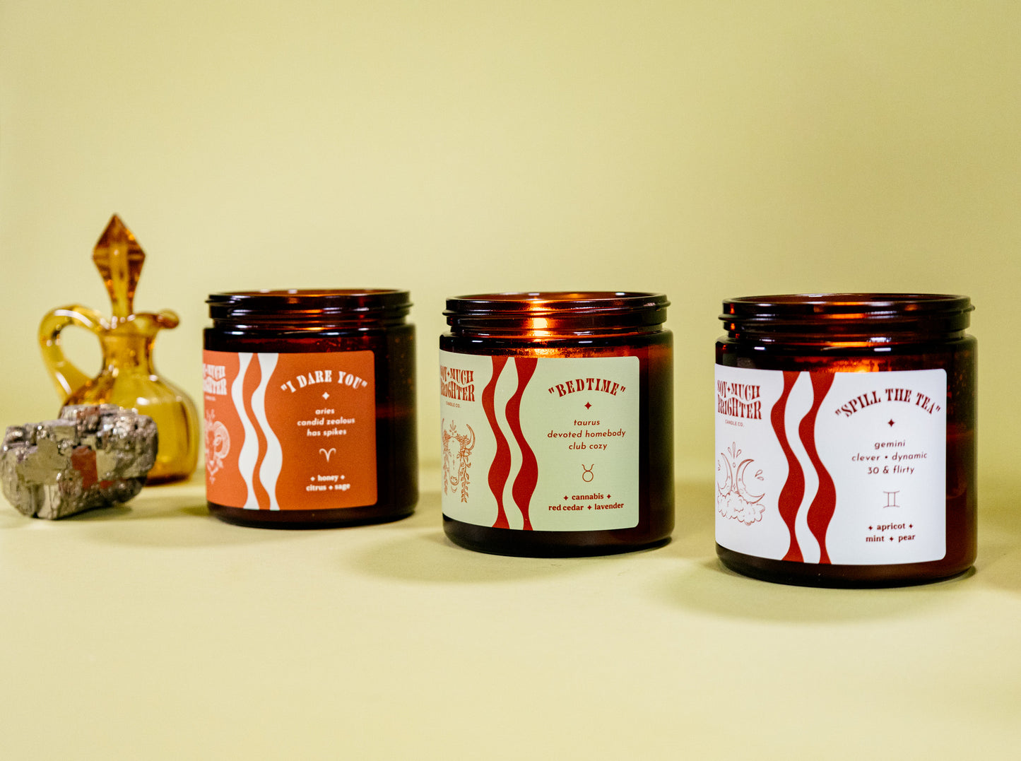 Libra Zodiac Soy Candle