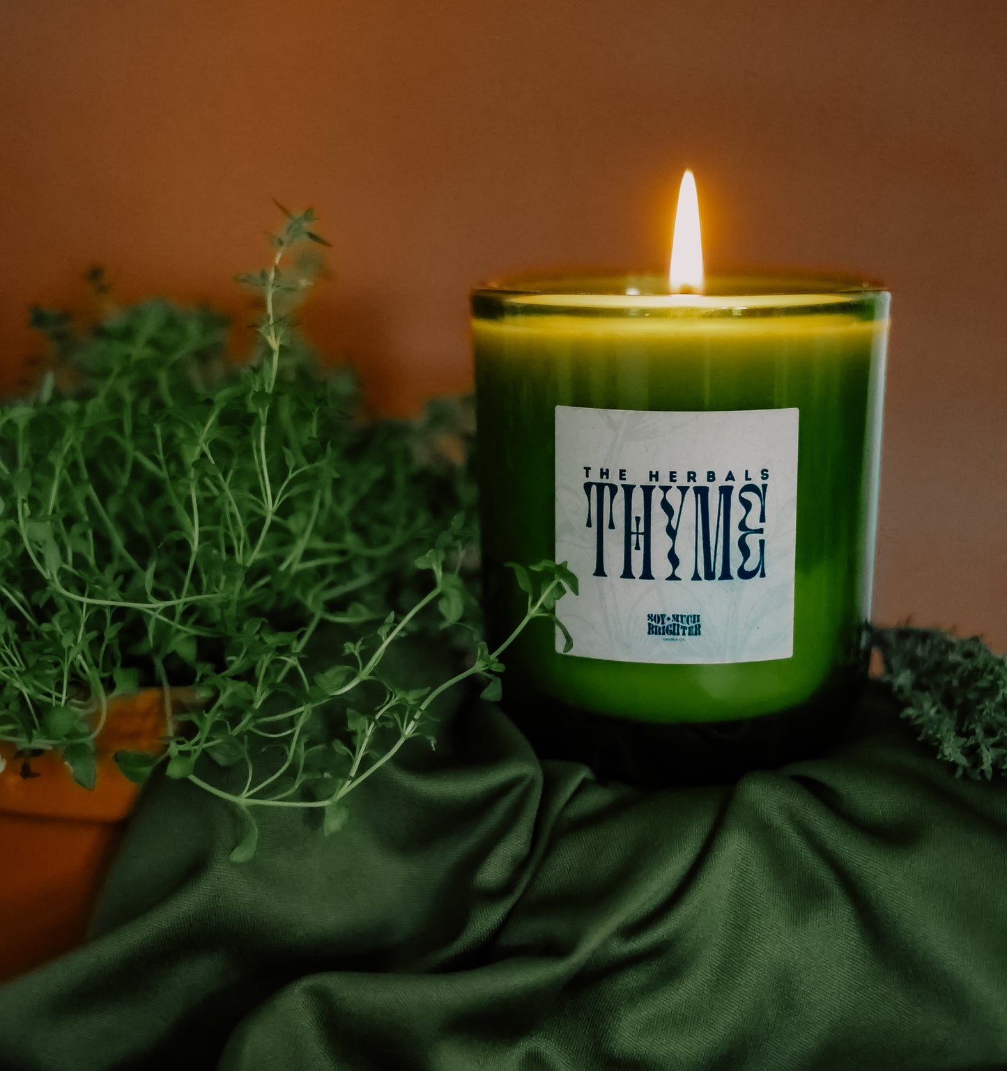 The Herbals Collection // The Whole Dang Set // Basil, Thyme, Rosemary // Large