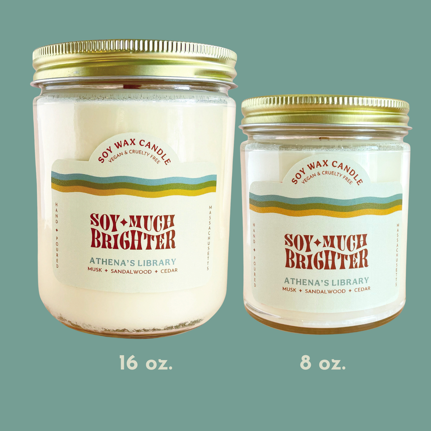 Cruelty-free, vegan, and non toxic soy candles Boston, Ma