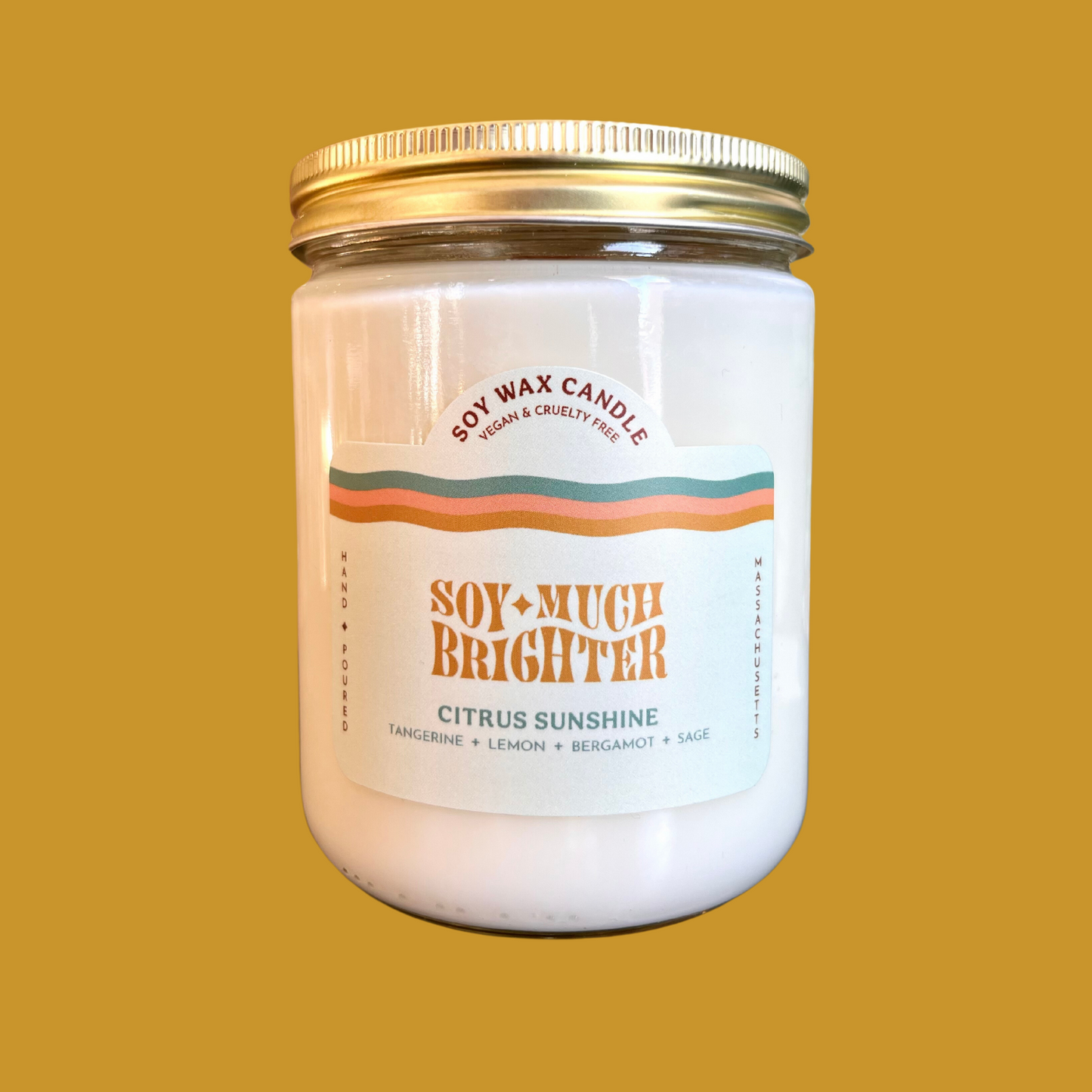 Citrus Sunshine: Bergamot + Tangerine + Lemon + Sage