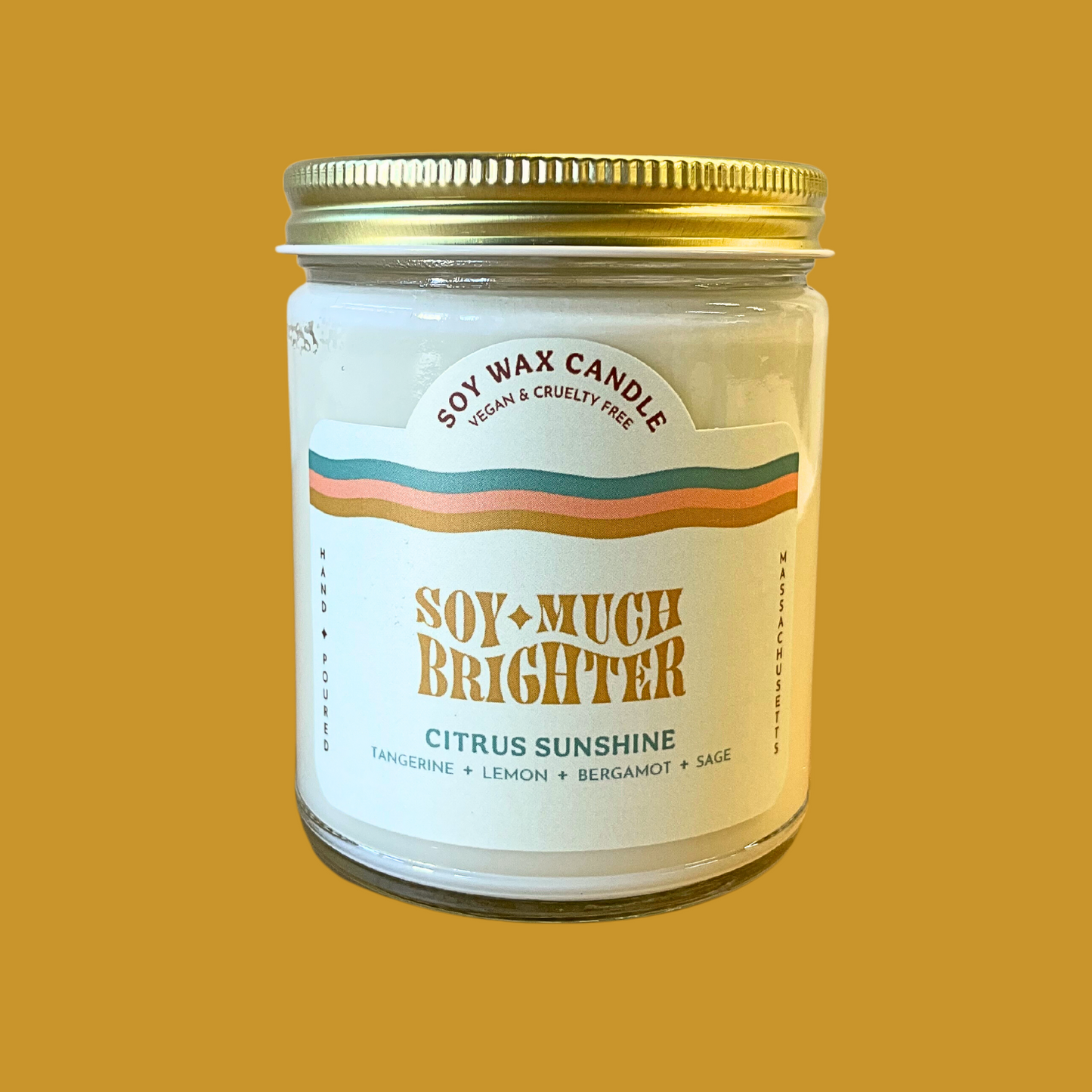Citrus Sunshine: Bergamot + Tangerine + Lemon + Sage