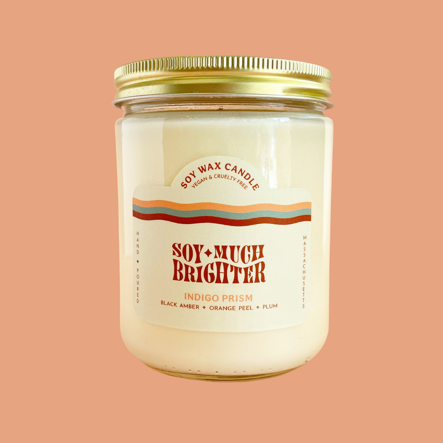 Vegan soy candles in Beverly, Ma