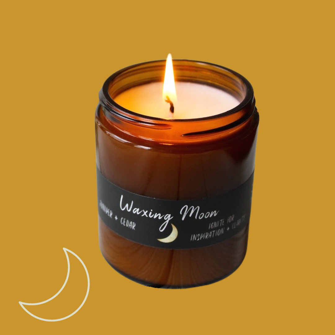 Vegan Moon Candles Beverly, Ma Waxing Moon